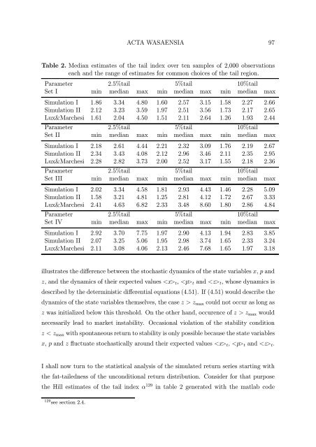 BERND PAPE Asset Allocation, Multivariate Position Based Trading ...