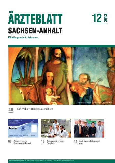 PDF-Download (8,6 MB) - Ärzteblatt Sachsen-Anhalt