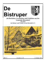 Heft 21 - Heimat- und Wanderverein Bissendorf