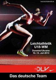 Das deutsche Team - leichtathletik.TV