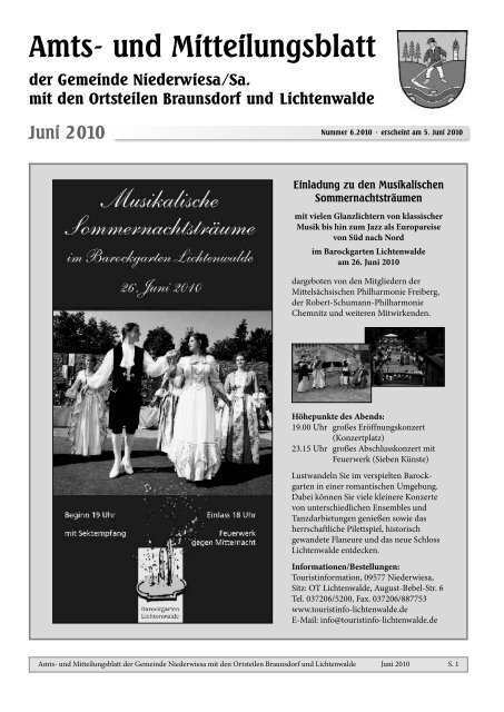 Juni 2010 - Gemeinde Niederwiesa