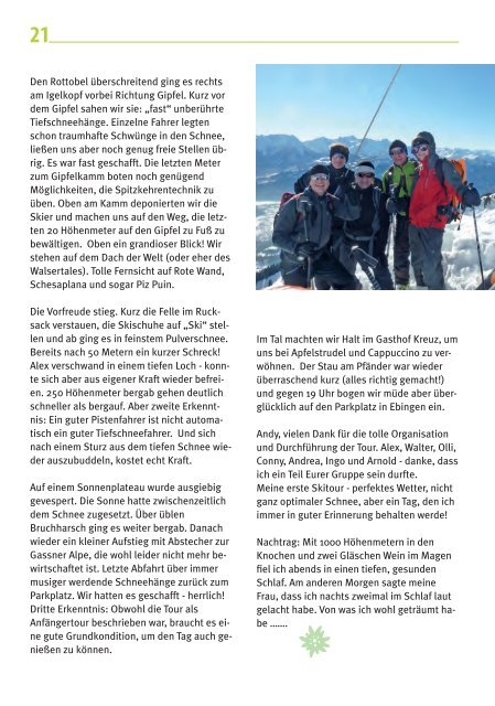 2 - Deutscher Alpenverein Sektion Ebingen e.V.