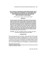 soil physical properties and spring maize yield as influenced by ...