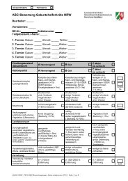 Kartierung / Erhebungsbogen