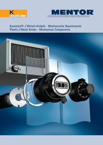 Kunststoff-Drehknöpfe Plastic Turning Knobs - CTL Components plc