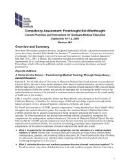 Competency Assessment: Forethought Not Afterthought Overview ...