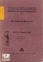 Die Fahrrad-Wirtschaft 1939