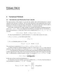 6 Variational Methods
