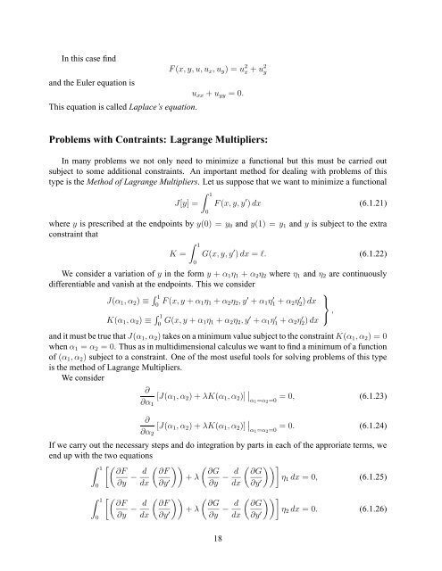 6 Variational Methods