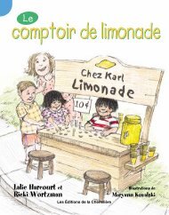 Le comptoir de limonade page 1 à 13 (2e année)