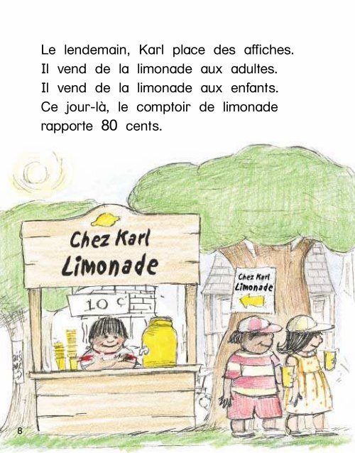 Le comptoir de limonade page 1 à 13 (2e année)
