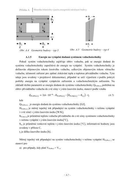 metodika bilančního výpočtu energetické náročnosti ... - MPO Efekt