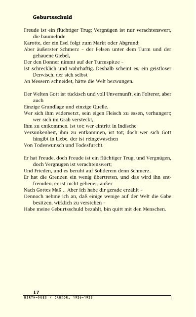 Robinson Jeffers: Ausgewählte Gedichte - RegenBuch Leipzig