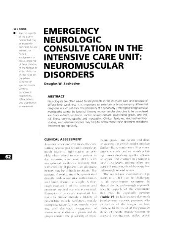 emergency neurologic consultation in the intensive care unit