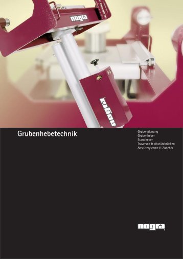 Grubenhebetechnik - nogra