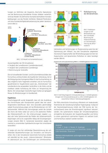 Infoplaner 1-2007 - Cadfem