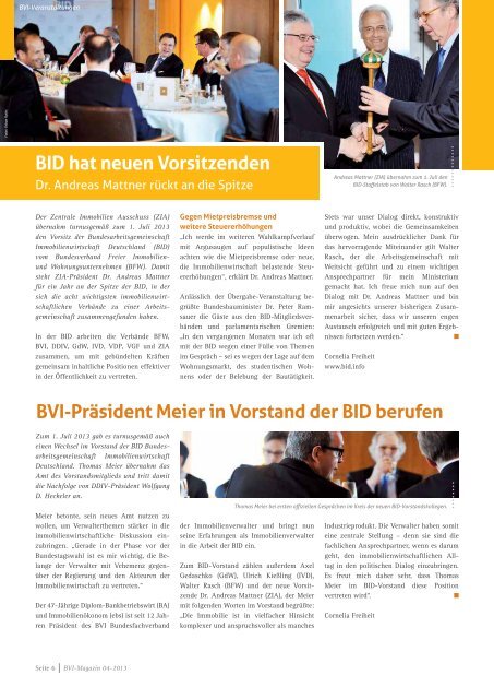 Die komplette Ausgabe als PDF-Download (2,4 MB) - BVI Magazin