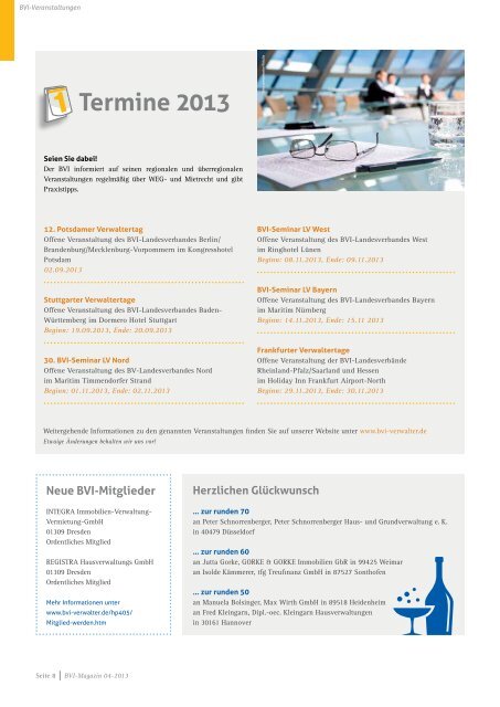 Die komplette Ausgabe als PDF-Download (2,4 MB) - BVI Magazin