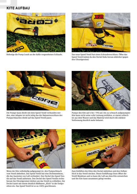 Kite Handbuch - CORE kiteboarding