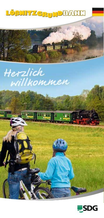 Broschüre Lößnitzgrundbahn - Fichtelbergbahn