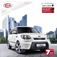 Kia Soul Preisliste