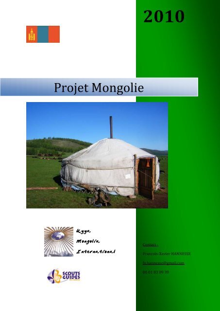 Projet Mongolie - ProjAide