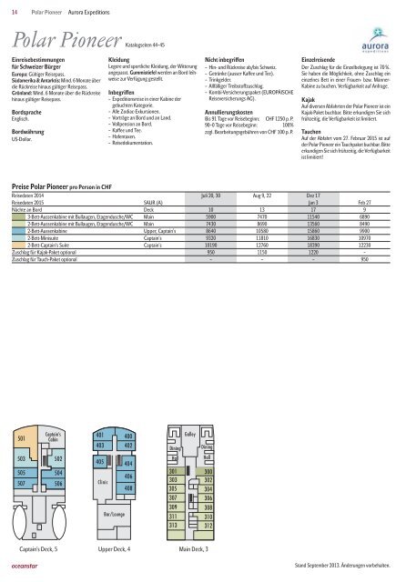 Preisliste - Travelhouse