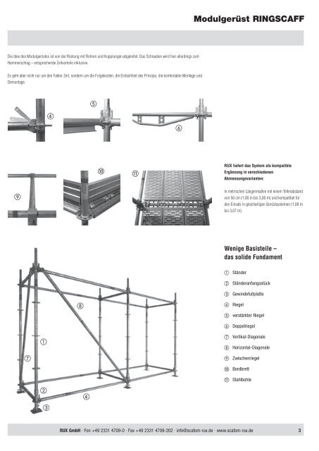 Preisliste - Rux