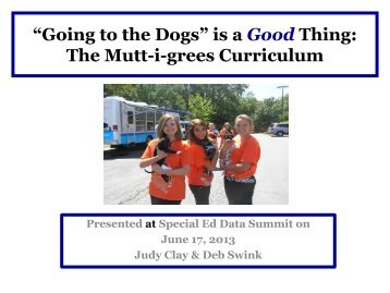 mutts - ADE Special Education