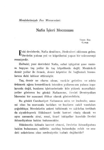 12.Nafia İşleri Mecmuası