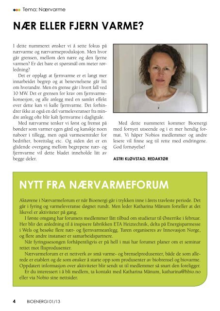 Bioenergi nr. 1 2013 pdf 3458.95 KB - Norsk Bioenergiforening