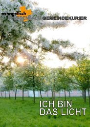 Gemeindebrief 1-2013 - Evangelisch in Urdenbach