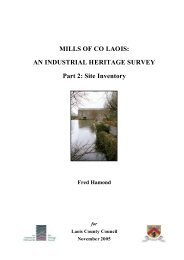 Laois Heritage Mills Survey Part II - Laois County Council