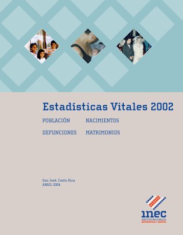 Estadísticas Vitales 2002: Población, Nacimientos, Defunciones ...