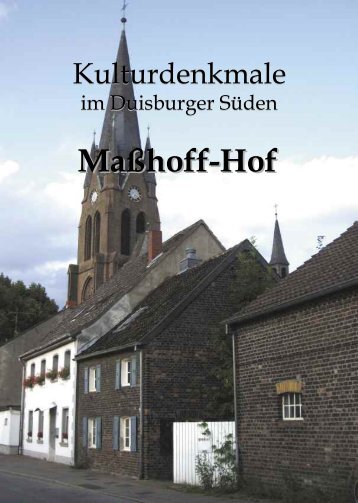 Maßhoff-Hof - Bürgerverein Duisburg-Huckingen eV