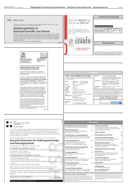 Strategie statt Euphorie - Tagesanzeiger e-paper - Tages-Anzeiger