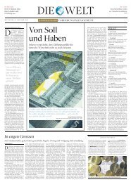 DIE WELT-Sonderausgabe Forderungsmanagement vom 23 ...