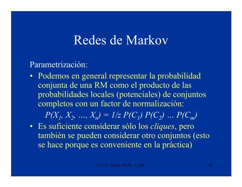 Sesión 8: Campos de Markov - inaoe