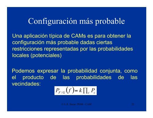 Sesión 8: Campos de Markov - inaoe