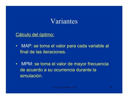 Sesión 8: Campos de Markov - inaoe