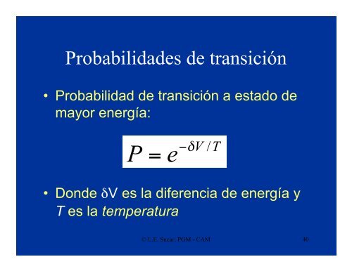 Sesión 8: Campos de Markov - inaoe