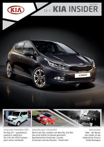 Kia Insider Magazin - Kia Motors