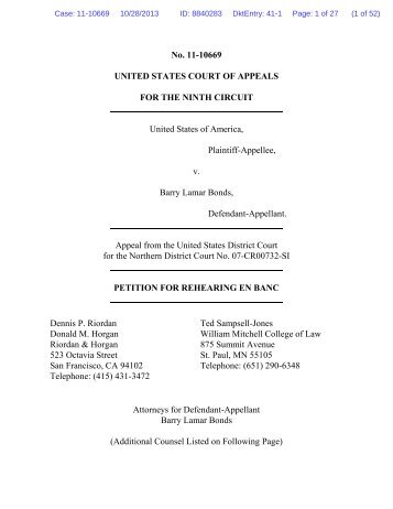 Petition for Rehearing En Banc - U.S. Courts