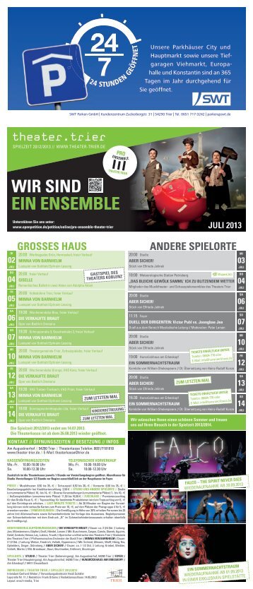 Programm-Lepo JUL - Theater Trier