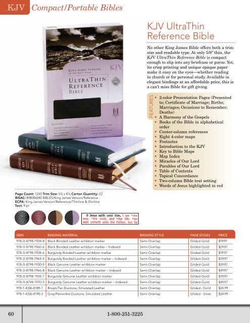 Bible & Reference Catalog 2012-2013 - B&H Publishing Group