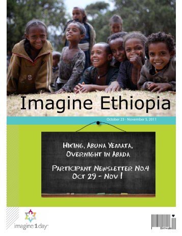 The Imagine Ethiopia 2011 Newsletter Part IV - imagine1day blog