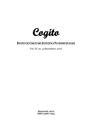 download here - cogito - Dimitrie Cantemir