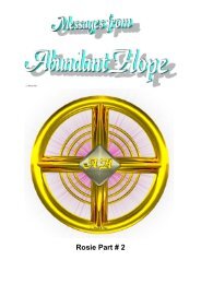 Messages from A.H. - AbundantHope.net