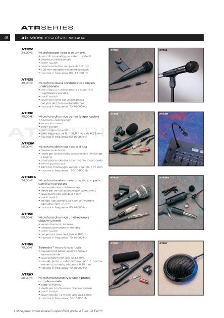 4916 . AT\IT Cover - Audio-Technica