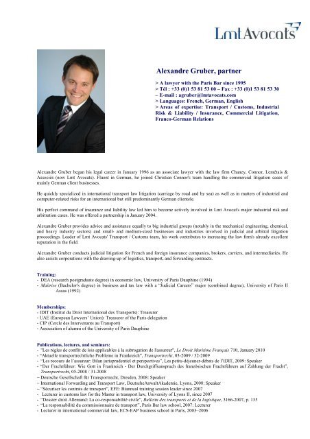 Maquette Alexandre Gruber - Lmt Avocats - Business Lawyers